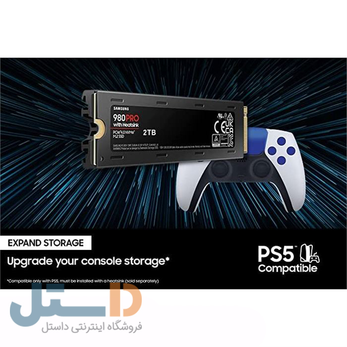 حافظه SSD اینترنال سامسونگ مدل PRO 980 with Heatsink PCIe NVMe Gen4 M.2 2280 با ظرفیت 1 ترابایت -gallery-4 - https://www.dostell.com/